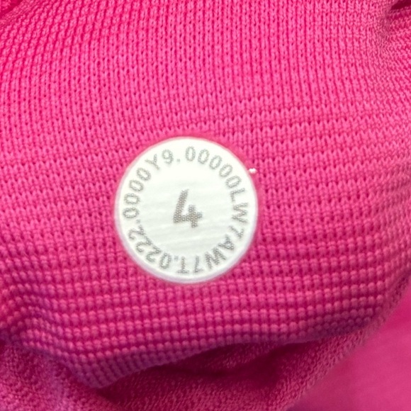 Lululemon Hotty Hot High Rise Shorts 4" In Sonic Pink Size 4 - Picture 5 of 5
